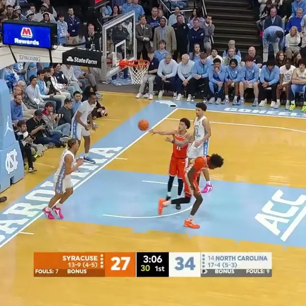 Image related to Highlights | Syracuse at North Carolina
