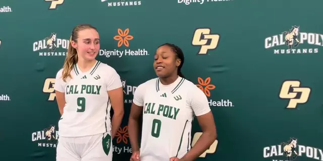 Poster image for WBB Postgame Presser: Nora Perez & Vanessa McManus - UC Santa Cruz (Nov. 3, 2025)