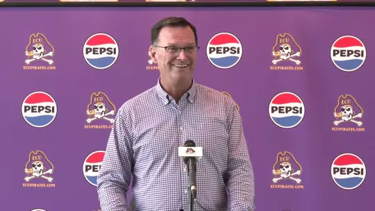 Poster image for ECU AD Jon Gilbert Introduces Virgil Givens as New Track Coach