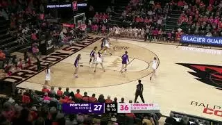 Highlights | Oregon State Women's Basketball Beats Portland with a Career-High 29 From Tiara Bolden
