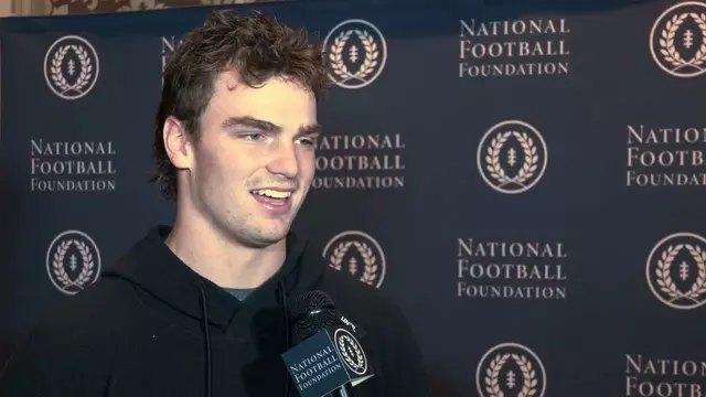 Poster image for Baylor Football: Sawyer Robertson William V. Campbell Trophy NFF Interview