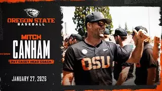 Oregon State Baseball Interview: Mitch Canham (1/27/26)