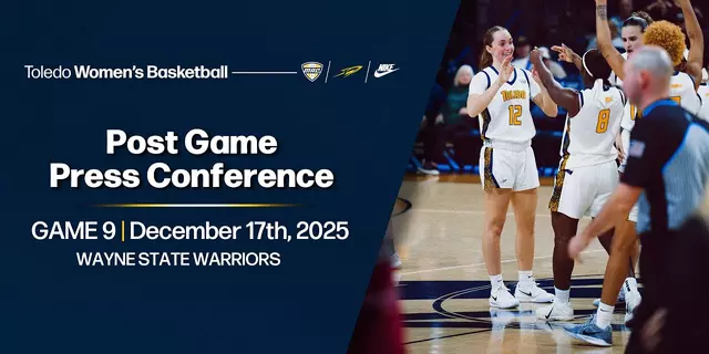 Poster image for Toledo Women's Basketball vs Wayne State - Post Game Press Conference