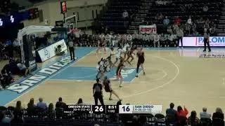 Highlights | Oregon State WBB Crushes San Diego 83-49 On The Road