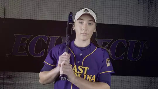 Poster image for ECU Softball Intro Video 2021