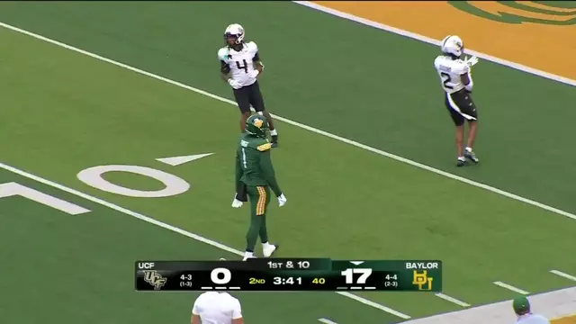 Poster image for Baylor Football: Sawyer Robertson Highlights vs. UCF | November 1, 2025