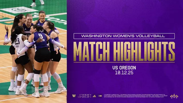 Poster image for Washington 3, Oregon 0 | Huskies Highlights