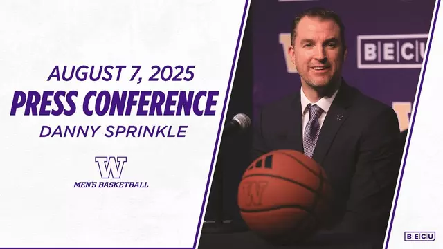 Poster image for Head Coach Danny Sprinkle Press Conference: August 7, 2025