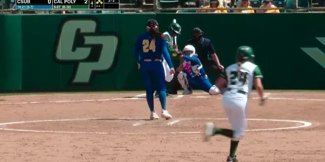Poster image for Cal Poly vs. CSU Bakersfield, Softball Highlights -- Apr 5th, 2025 Game 1