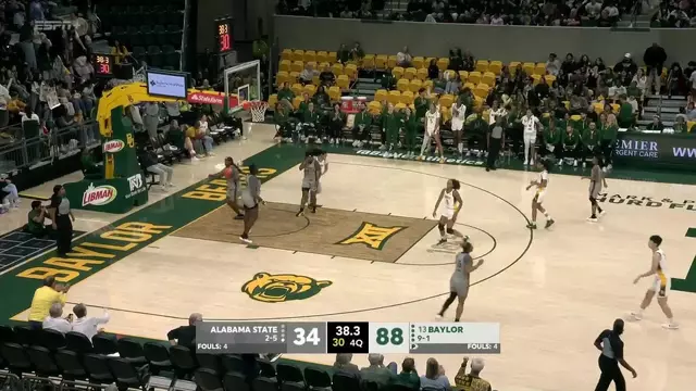 Poster image for Baylor Basketball (W): Condensed Game vs. Alabama State | December 9, 2025