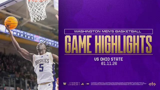 Poster image for Washington 81, Ohio State 74 | Huskies Highlights