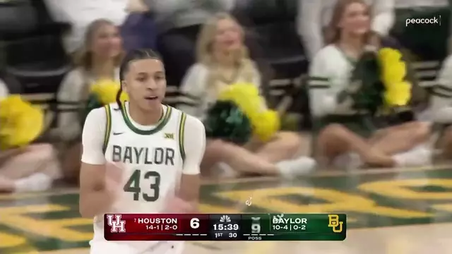 Poster image for Baylor Basketball (M): Highlights vs. Houston | January 10, 2026