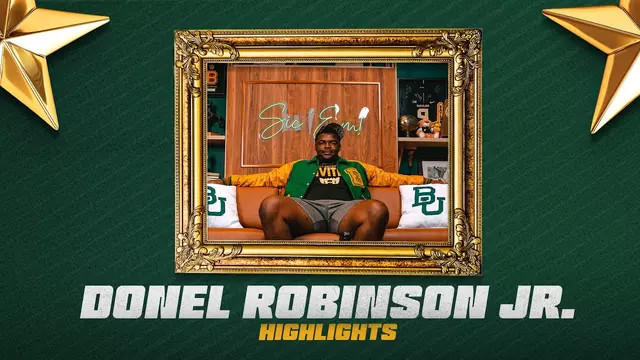 Poster image for Baylor Football: Donel Robinson Jr. (National Signing Day 2026)