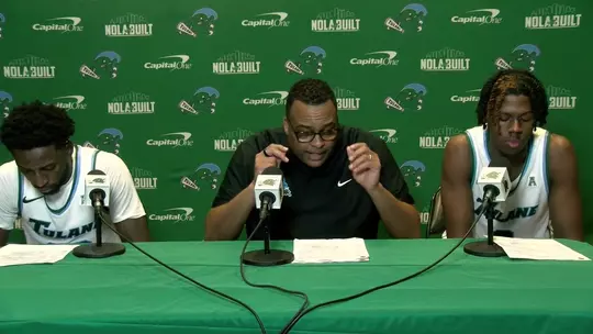 Poster image for Postgame MBB: HC Ron Hunter, Kam Williams, Asher Woods - 3/9/25