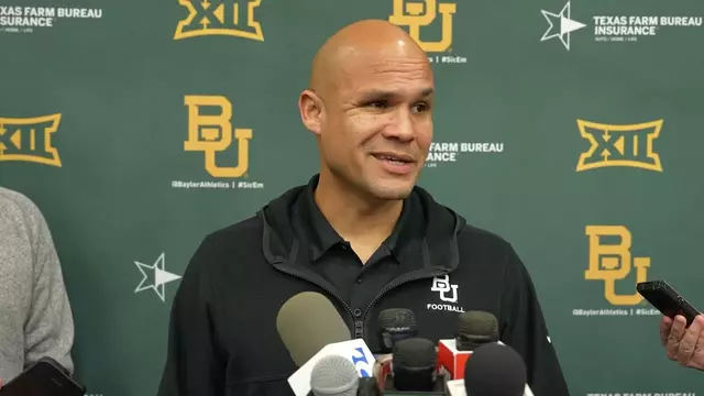Poster image for Baylor Football: Dave Aranda Media Availability | December 15, 2025