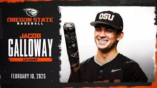 Oregon State Baseball Interview: Jacob Galloway (2/10/26)