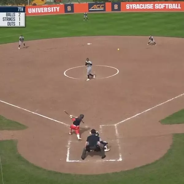Image related to Syracuse Softball Highlights vs. Notre Dame 4/18/26