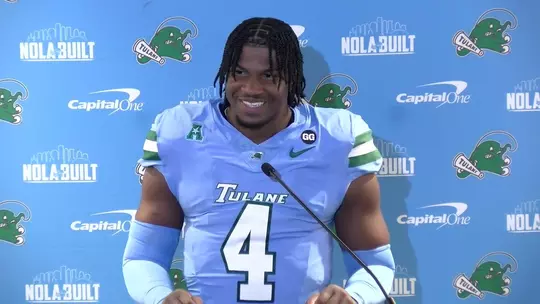 Poster image for Postgame: LB Chris Rodgers - 11/29/25