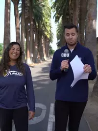 Poster image for CBU Palm Walks - Amanda Argomaniz