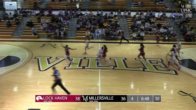 Poster image for Highlights: Millersville Women's Basketball vs. Lock Haven (February 22, 2025)