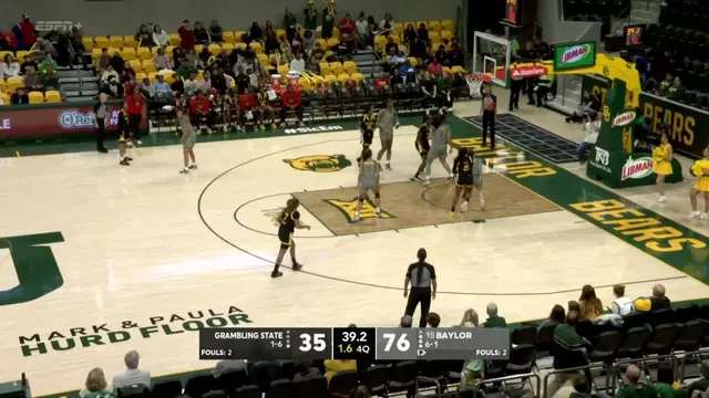 Poster image for Baylor Basketball (W): Highlights vs. Grambling State | November 30, 2025