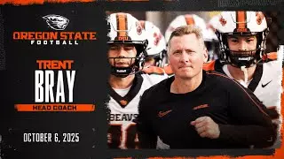 Oregon State Football Press Conference: Head Coach Trent Bray (Oct. 6, 2025)