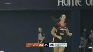 Road Sweep | Oregon State WBB Knocks Off Saint Mary's to Complete the Bay Sweep