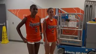 Image related to Postgame Player Press Conference | Farrah Stephens-Martin and Abby Incorvaia