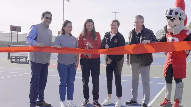 Poster image for Tennis New Facilities Ribbon Cutting Ceremony