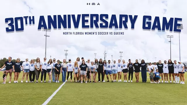 Poster image for Women's Soccer Recap | 30th Anniversary Game