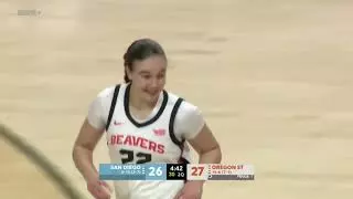 Highlights | Oregon State WBB Beats San Diego at Home