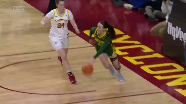 Poster image for Baylor Basketball (W): Jana Van Gytenbeek Highlights (11 PTS) at Iowa State | January 4, 2026