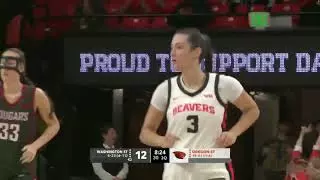 Highlights | Oregon State WBB Knocks Off Washington State 79-51