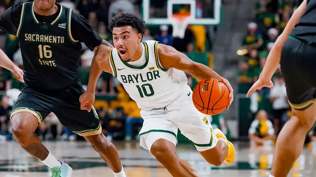 Poster image for Baylor Basketball (M): Condensed Game vs. Sacramento State | December 2, 2025