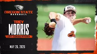 Oregon State Baseball Interview: Trey Morris (5/26/26)
