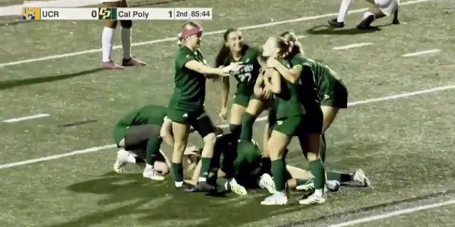 Poster image for Cal Poly vs. UC Riverside, Women's Soccer Highlights -- Oct 23rd, 2025