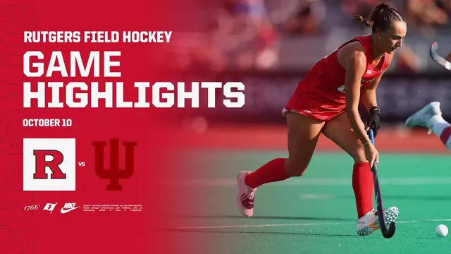 Poster image for Rutgers Field Hockey: Win at Indiana Highlights