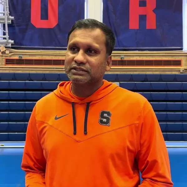 Image related to Head Volleyball Coach Bakeer Ganesharatnam Weekly Press Conference | 10.28.2025