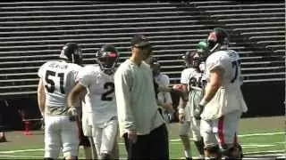 Spring FB - Coach Brennan mic'd up