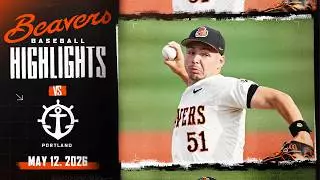 Oregon State Baseball Highlights: 5/12/26 vs. Portland