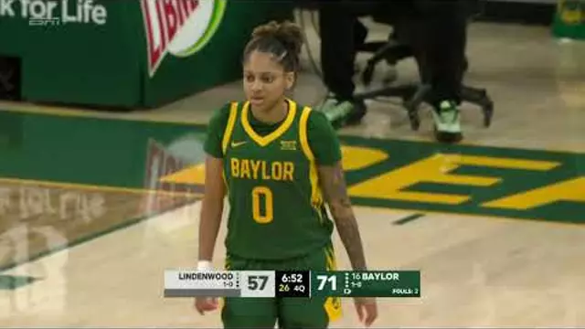 Poster image for Baylor Basketball (W): Taliah Scott (29 PTS) Highlights vs. Lindenwood | November 9, 2025