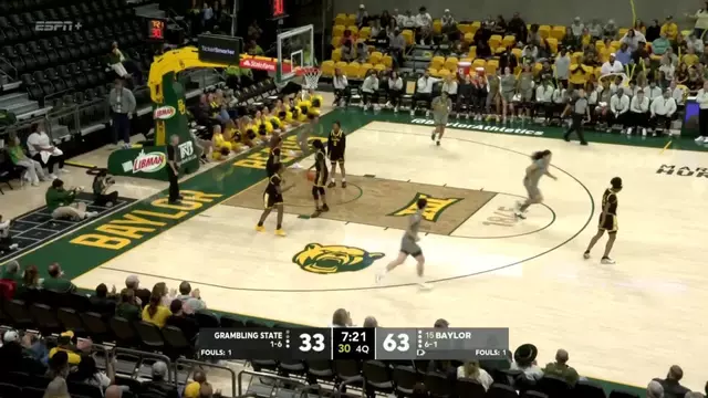 Poster image for Baylor Basketball (W): Taliah Scott Highlights (17 PTS) vs. Grambling State | November 30, 2025