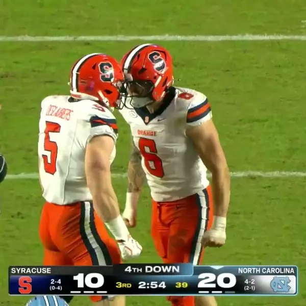 Image related to Highlights | Syracuse at North Carolina