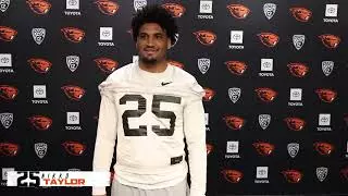 Oregon State Football Interviews: October 15, 2025