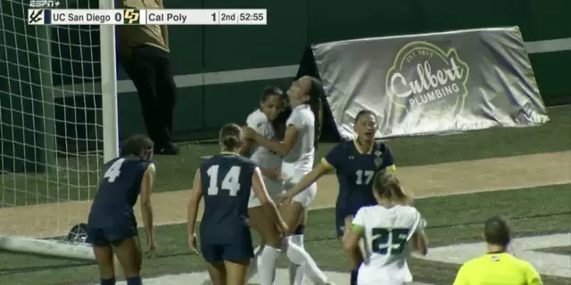Poster image for Cal Poly vs. UC San Diego, Women's Soccer Highlights -- Sep 25th, 2025
