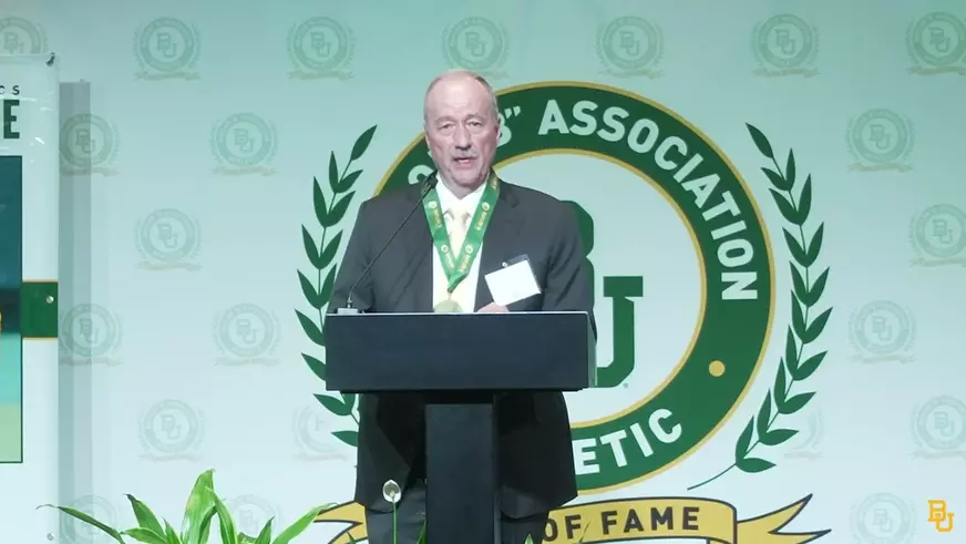Poster image for Baylor Athletics Hall of Fame: Dusty Sanderson Induction Speech