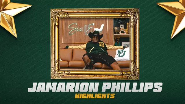 Poster image for Baylor Football: Jamarion Phillips (National Signing Day 2026)