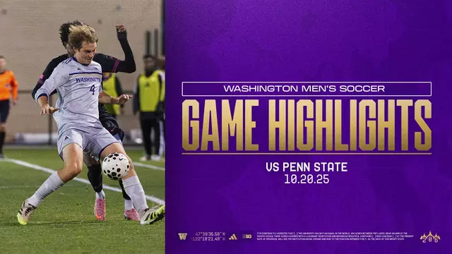 Poster image for Washington 2, Penn State 1 | Huskies Highlights