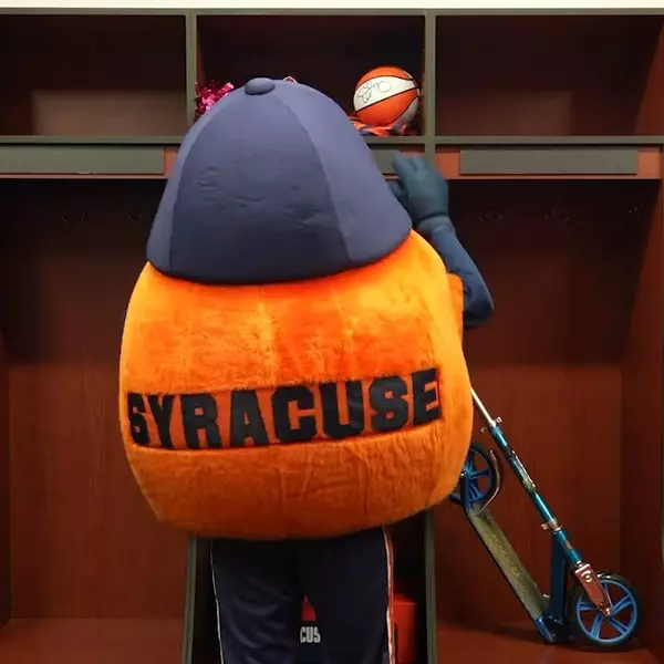 Image related to Otto the Orange is excited for the McNamERA Home Opener!