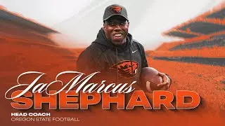 Introducing Oregon State Head Coach JaMarcus Shephard